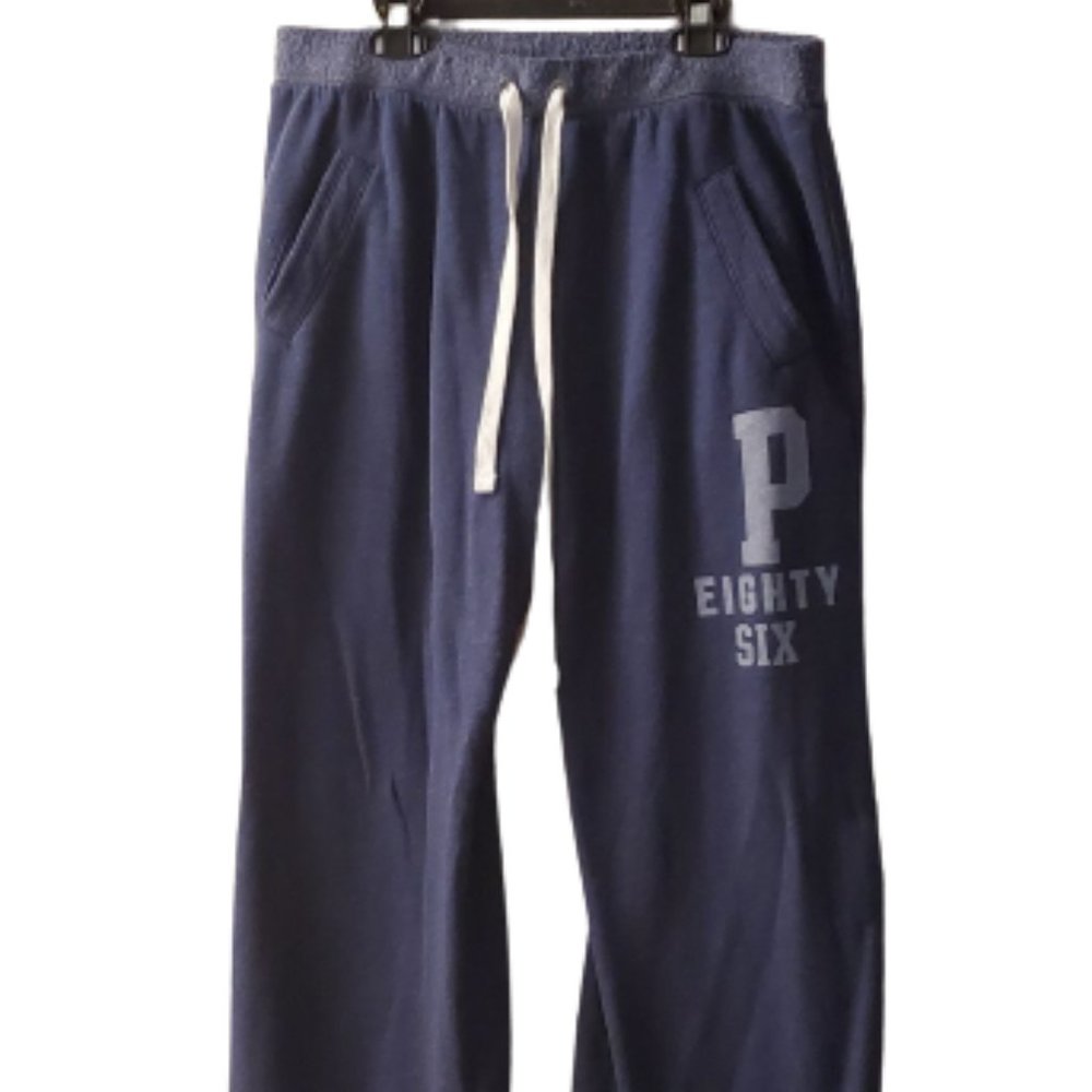 pink victorias secret blue joggers small P 86